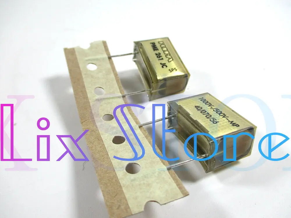 

Металлический бумажный конденсатор RIFA PME261JC6100KR30 0,1 UF 100NF 1000V PME261JC *