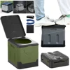 Travel Portable Car Emergency Toilet with Cover Outdoor Camping Folding Toilet Strong Bearing Reusable Trash Can Car Seat Toilet 4