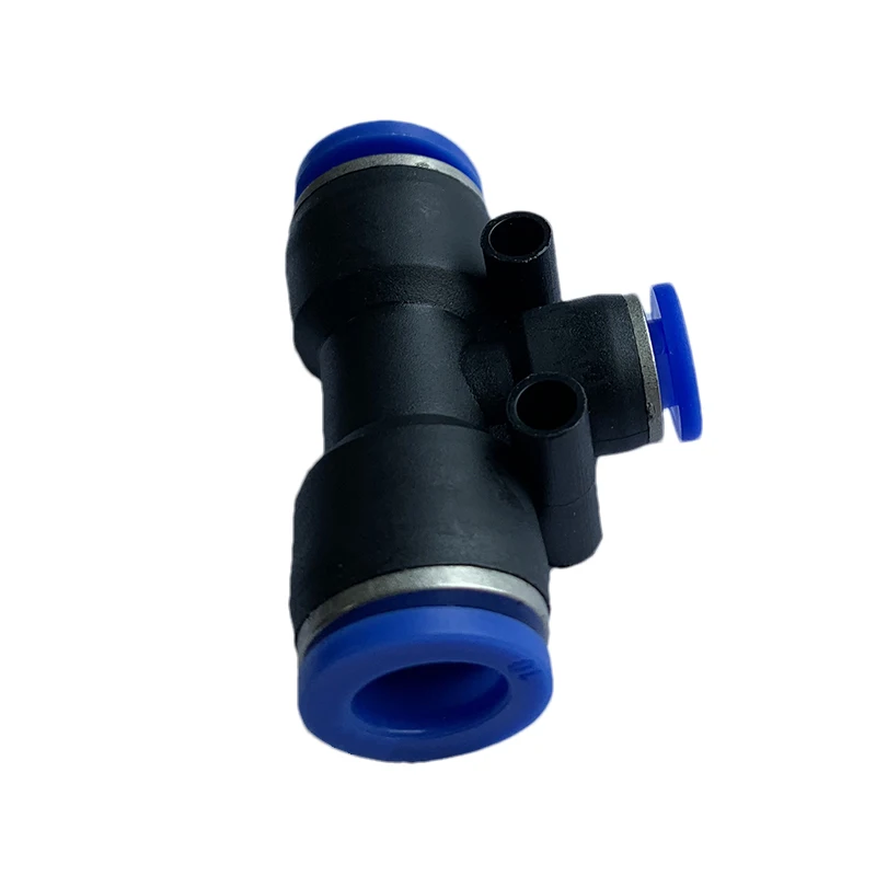 uniao pneumatica tee conector de encaixe rapido 02