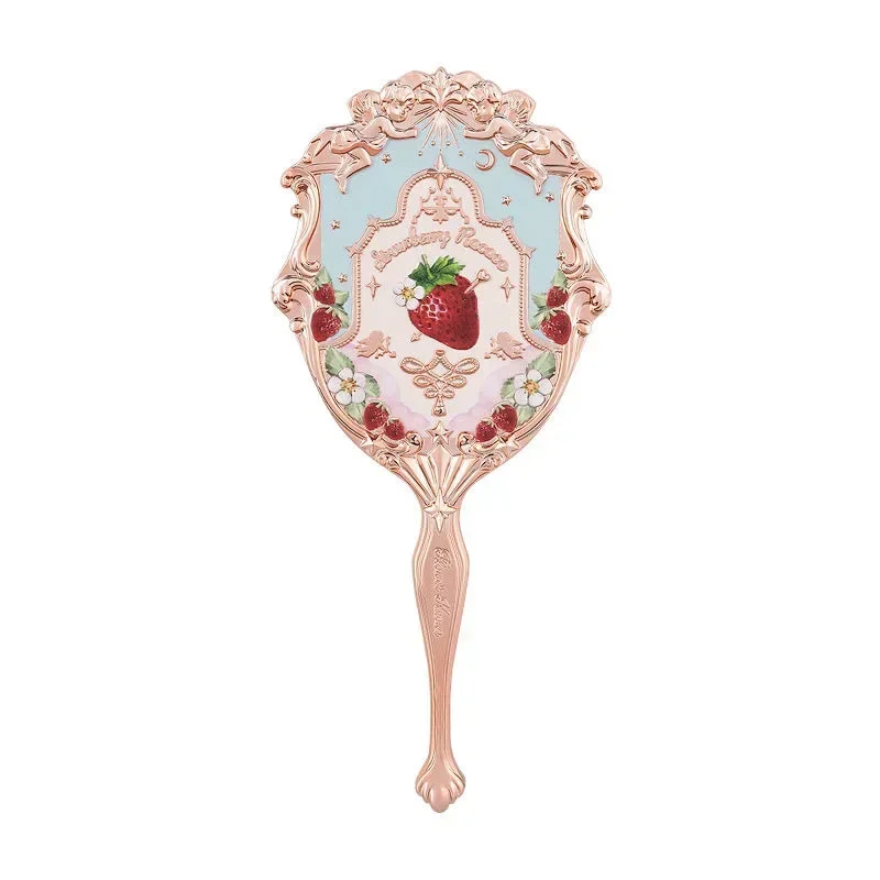 Flower Knows Strawberry Rococo Series Makeup Set Glitter Matte Eyeshadow Palette Blusher Power Velvet Lipstick Kit 6