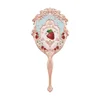 Flower Knows Strawberry Rococo Series Makeup Set Glitter Matte Eyeshadow Palette Blusher Power Velvet Lipstick Kit 6