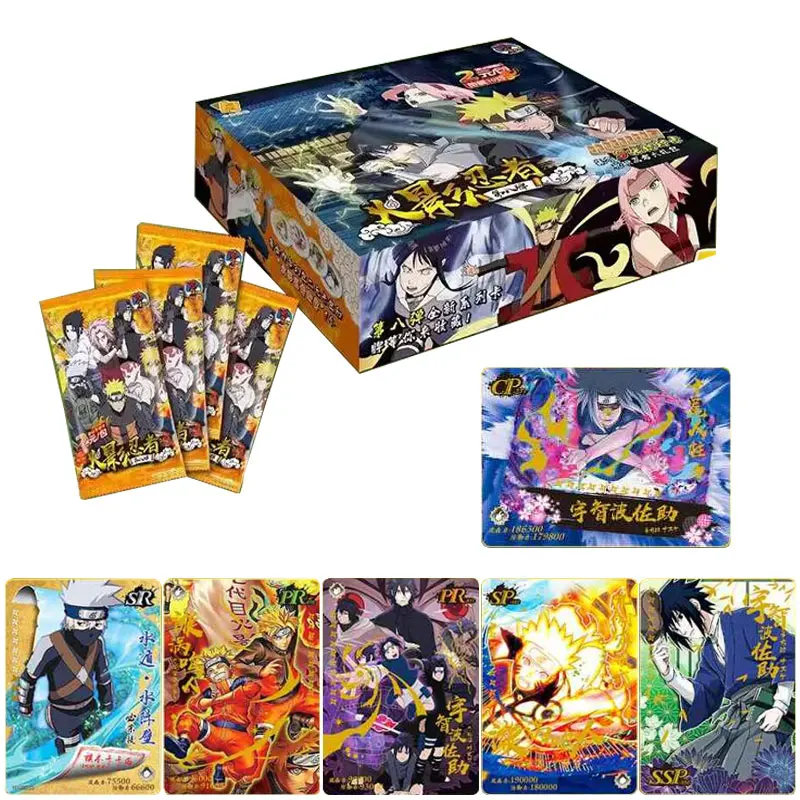 

Bargain Price Little Dino Naruto HY-0802 Collection Card Sasuke Sakura Hinata Booster Box Anime ACG CCG TCG Toy And Hobby Gift