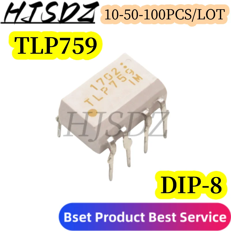 10-50-100PCS/LOT Optoacopladores TLP759 TLP759F controlador IPM SMD SOP-8/DIP8