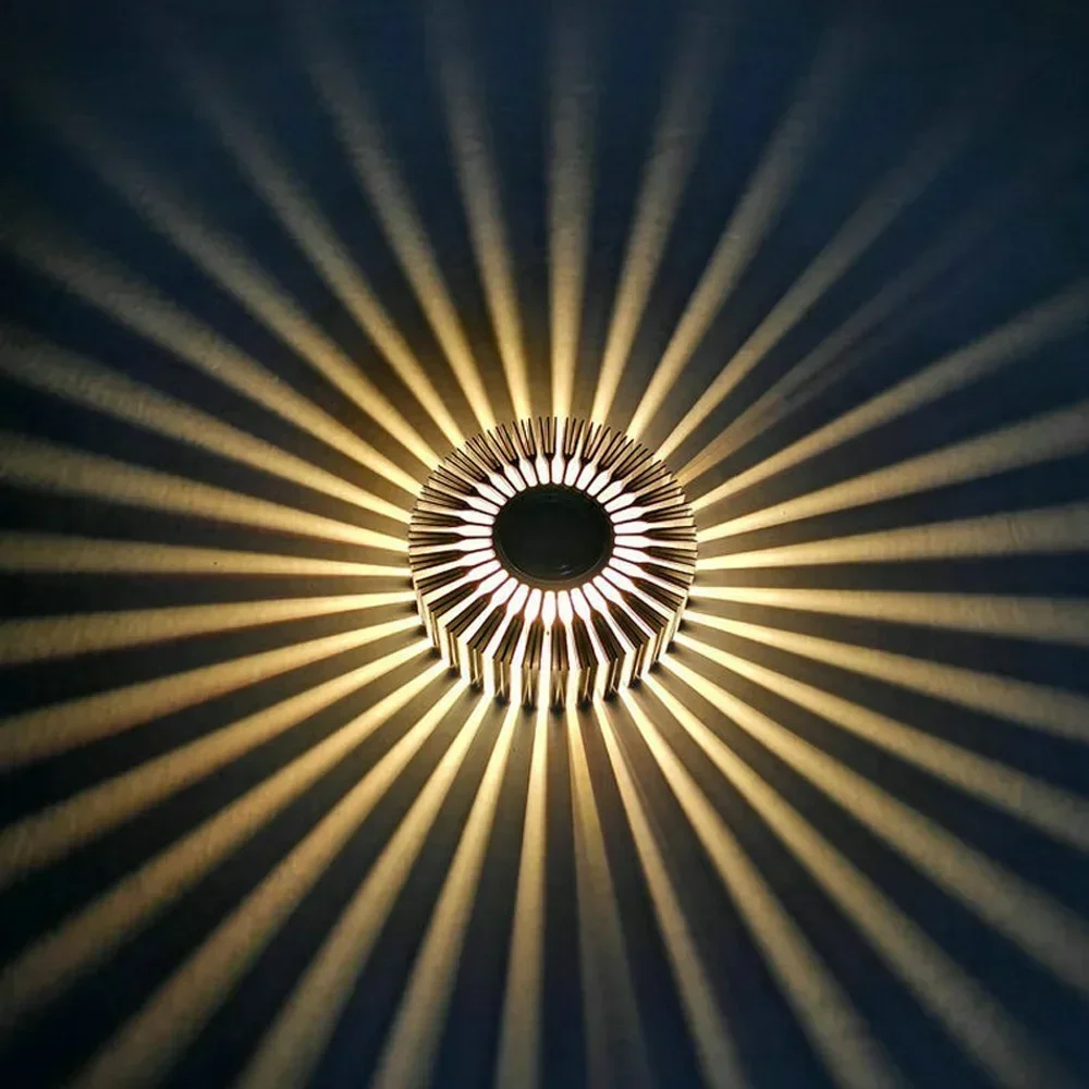 Vibrant LED Ceiling and Wall Light Sconce for Versatile Indoor Decor