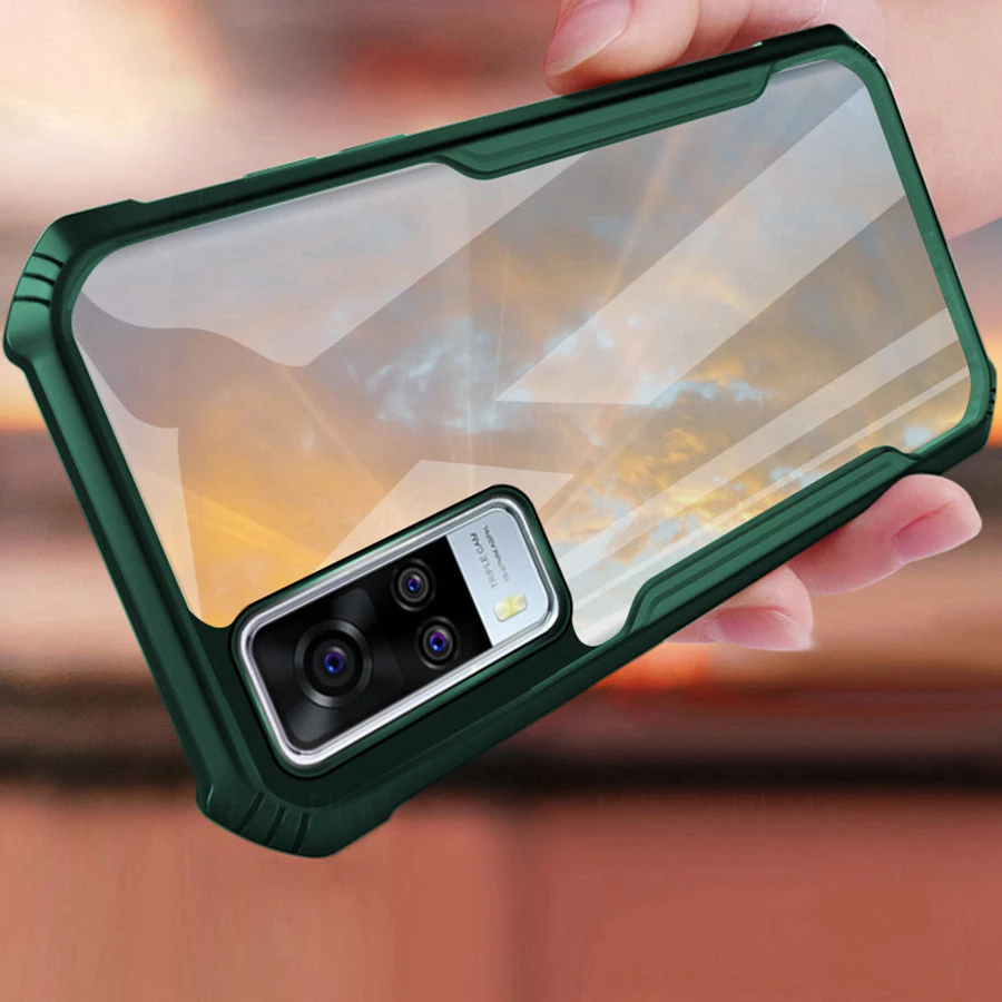 Durable Clear Shockproof Armor Phone Case
