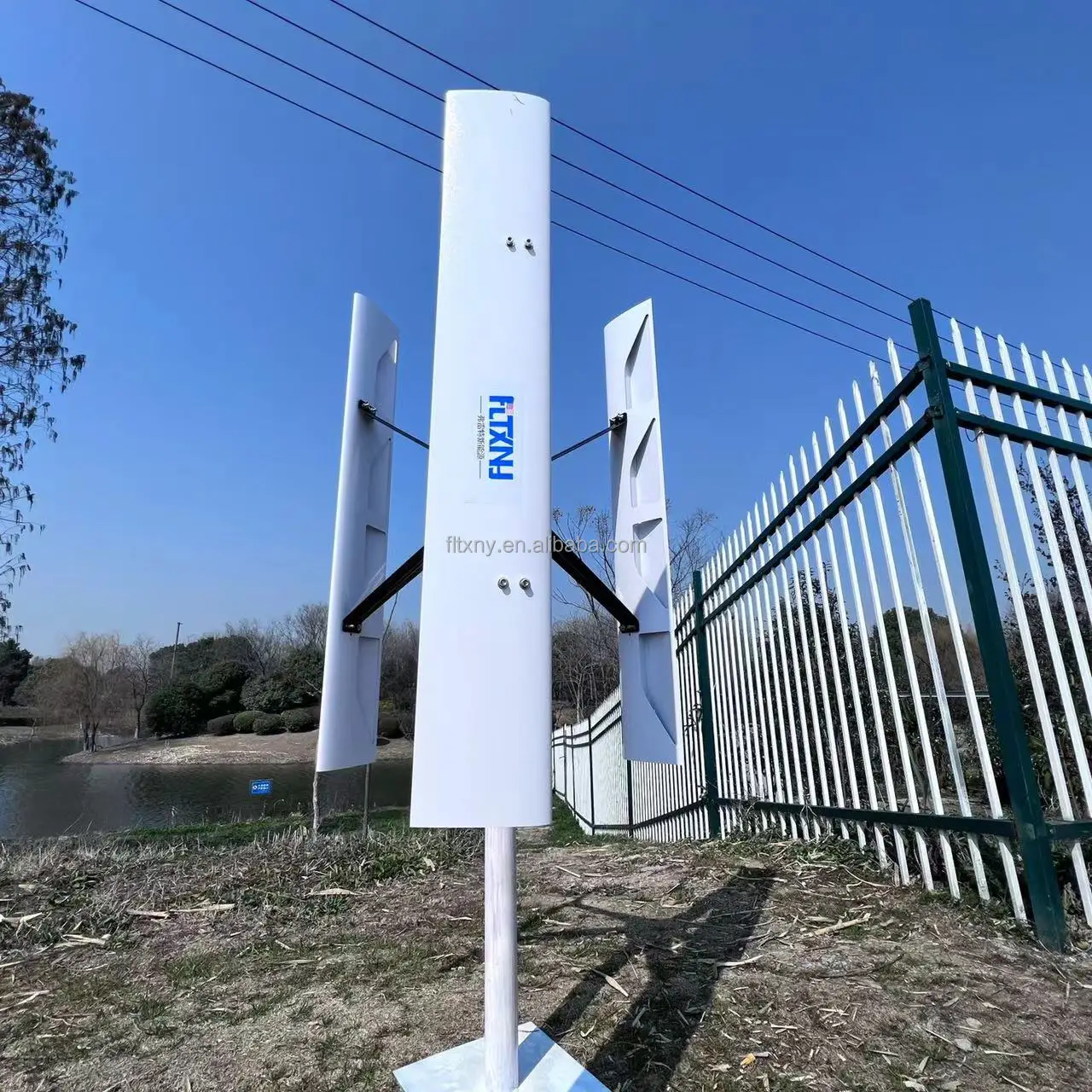 10KW Vertical Axis Maglev Wind Turbine Free Energy Household Wind Generator Low Speed Low Noise 220V Inverter Poland Delivers