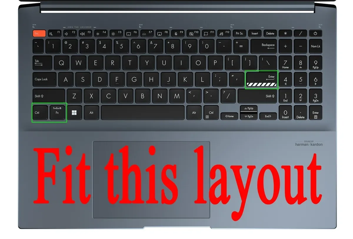 Per Asus Vivobook S 16 Flip Oled Tp3604 Tp3604Va Tp3604V 2024 2023 M3604 M3604Ya M3604Y Protezione Della Copertura Della Tastiera Del Laptop Skin