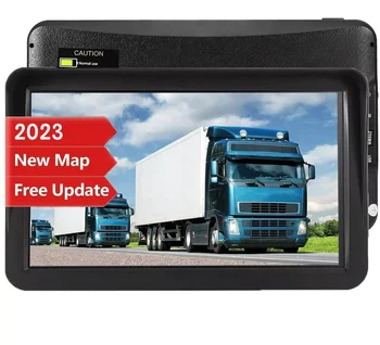 Navigazione GPS per camion auto touch screen di navigazione GPS da 9 pollici, limite di velocità e semaforo