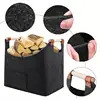 Firewood Box Large Capacity Foldable Wood Basket Foldable Clothes Storage Basket for Fireplace Wood Stove New 5