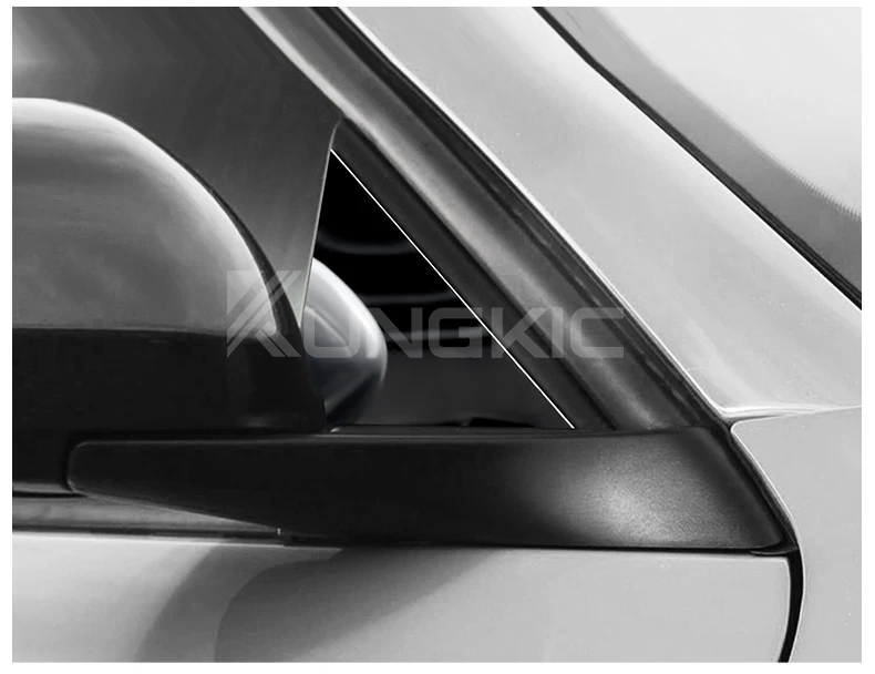 Für Alfa Romeo Giulietta 940 2010 2011 2012 2013 2014 2015 2016 2017 2018 2019 2020 Glänzend Schwarz B Säulen Aufkleber Carbon faser Stil – Detail 12