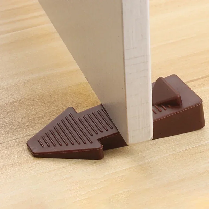 Door Stopper 1Pcs Silicone Anti-skid Windproof Anti-collision for Home Bedroom