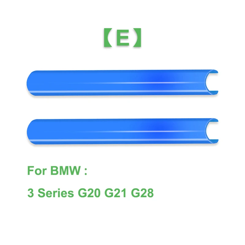 Dual Set Front Grille Trim Strips Cover Frame Stickers