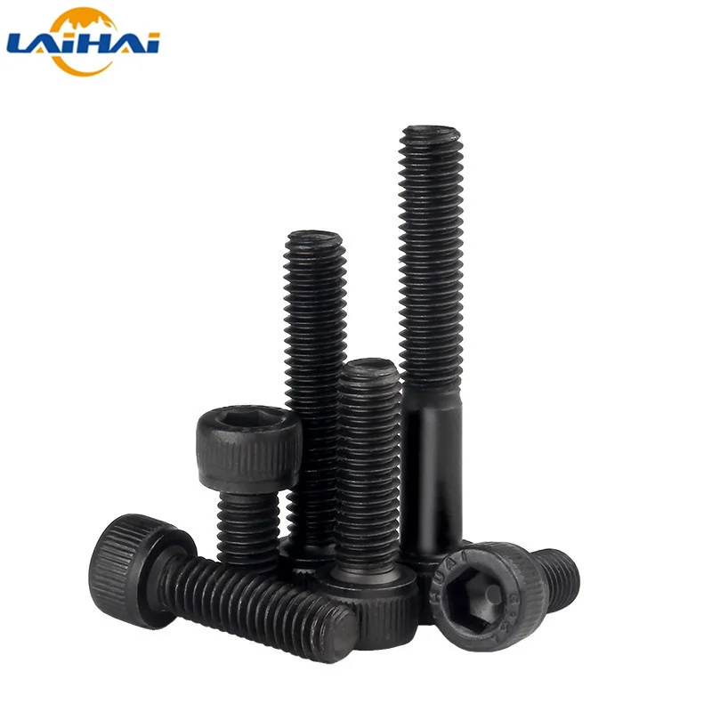 10pcs-unc-1-4-20-3-8-to-4-us-standard-coarse-thread-black-grade-12-9