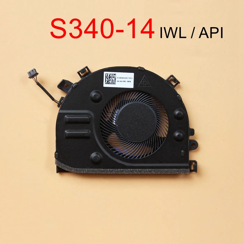Новый вентилятор охлаждения ЦП для Lenovo IdeaPad S340 S340-14IWL 81NB/S340-14API S340-15IWL S340-15API 81SR Cooler 5V 0.5A