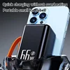 2025 New Portatile 66W 30000mAh Power Bank ricarica rapida Powerbank batteria di ricambio esterna per iPhone14 13 Samsung Xiaomi 4