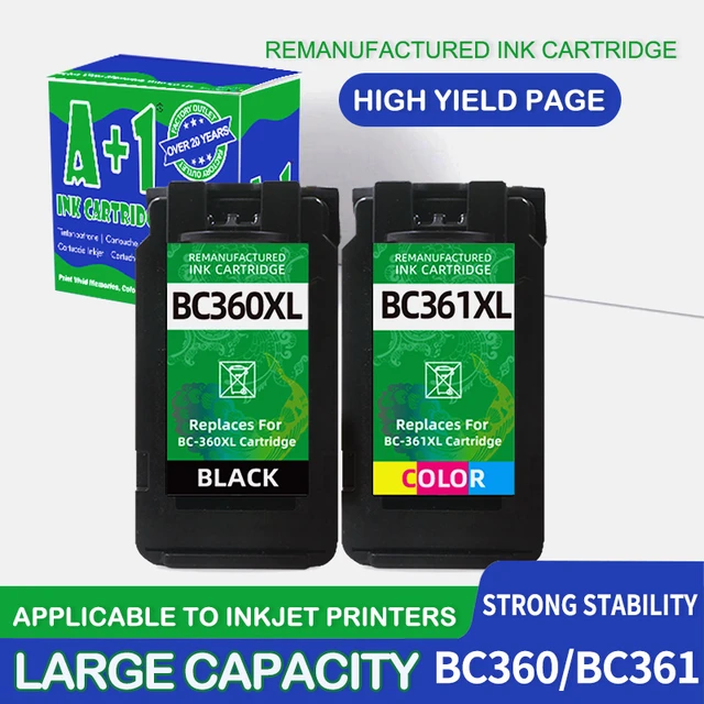 BC-360XL BC-361XL For Canon bc-360XL bc-361XL Ink Cartridge 
