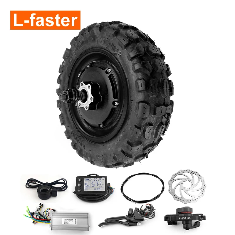 

Electric Scooter Hub Motor Wheel with Off-road Tire for Adults, 11 Inch, 48V, 1500W, 60V, 2500W, 72V, 3500W