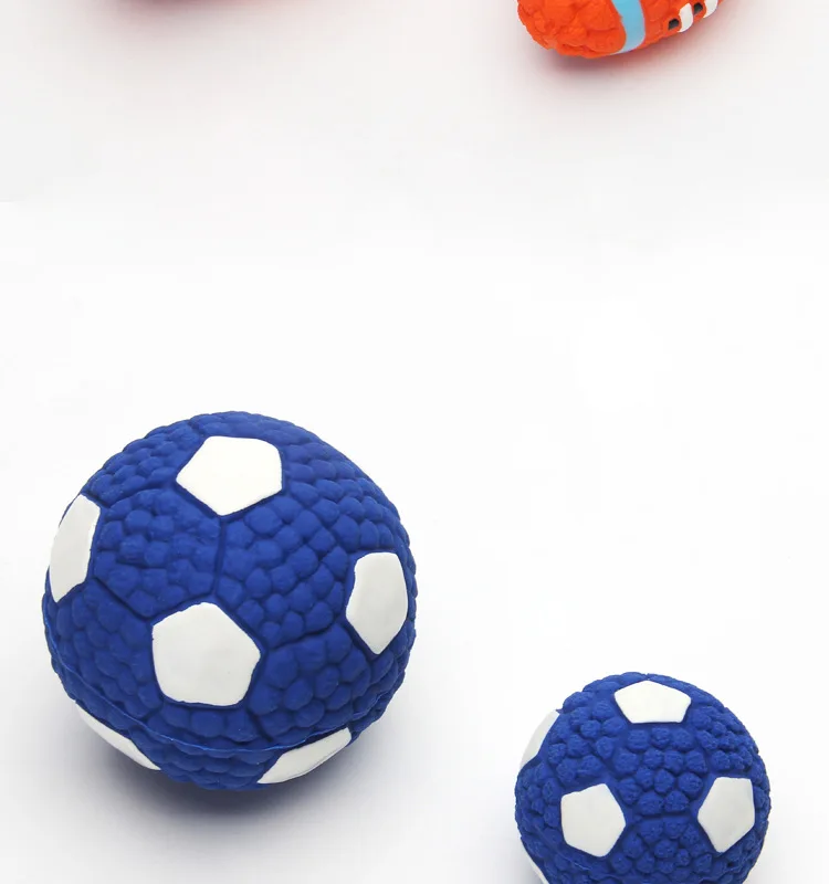 Natural Rubber Ball - Squeaky Toy For Dog