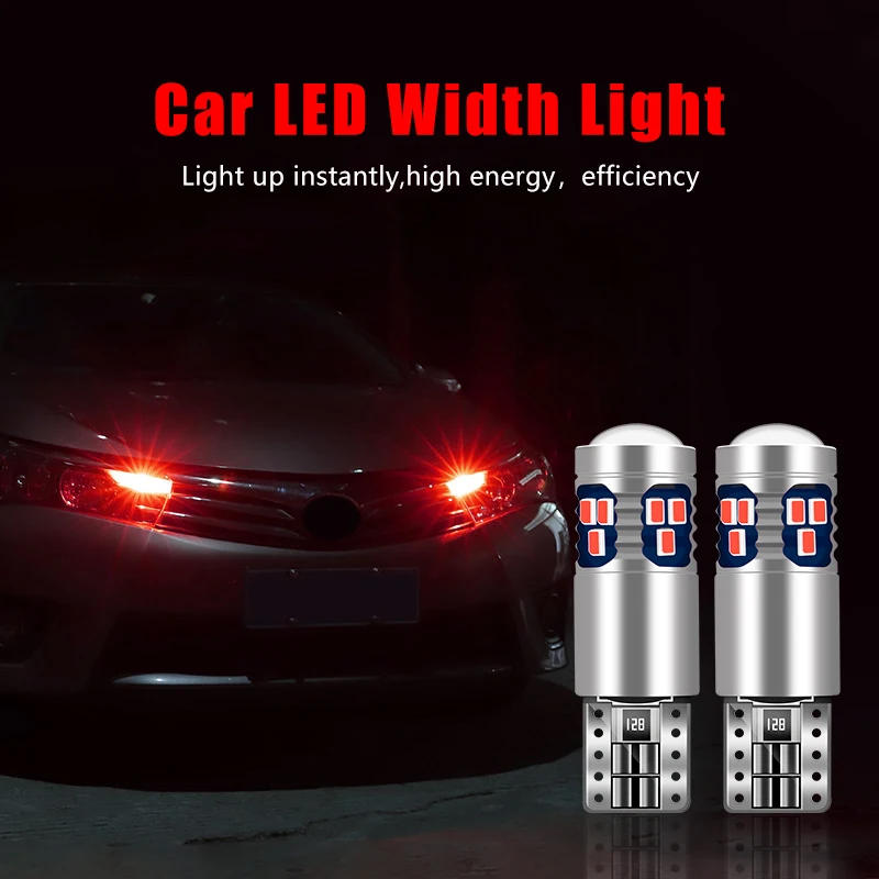 Ampoules LED pour Mercedes Benz A C E Classe W210 W211 W212 W213 W203 W204 W205 W177 GLA, 2 pièces, W5W T10, accessoires pour feux de stationnement de voiture