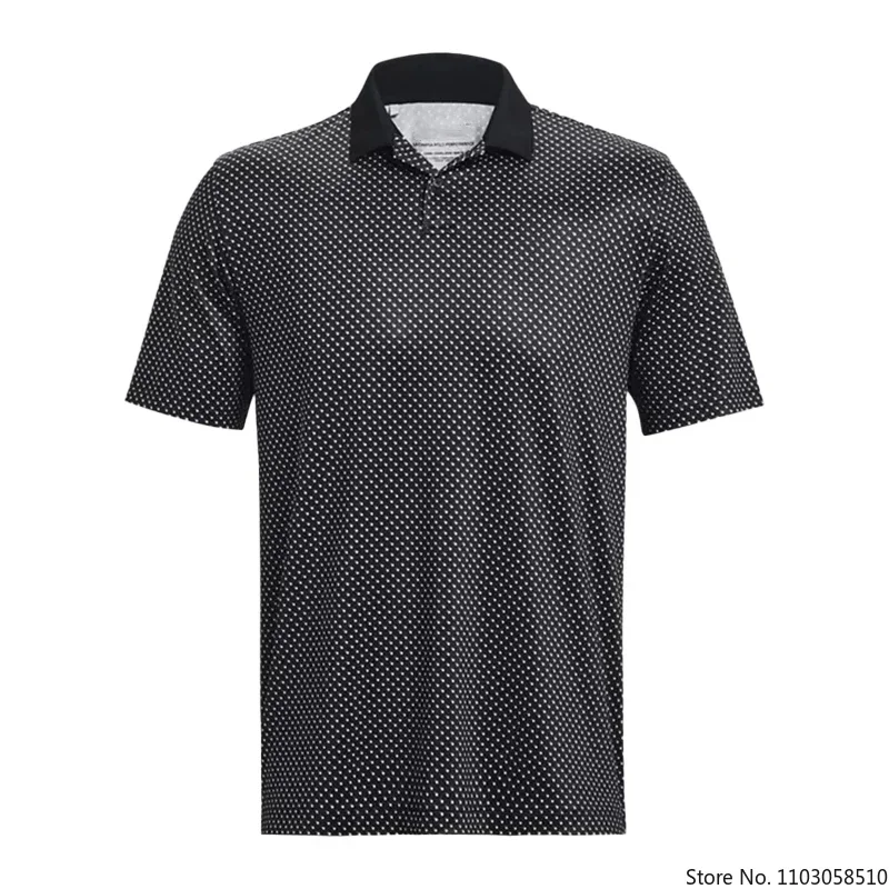 

2023 Golf Wear For Men Fashion Starry Sky Men's Golf T-shirt Summer Leisure POLO Shirt Comfortable Outdoor Sports Top