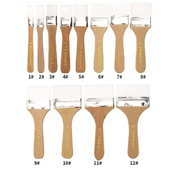 Large Area Paint Brush Barbecue Paint Brushes for Oil Painting Stains Varnishes Glues and Gesso Home Chip Cleaning Tools
