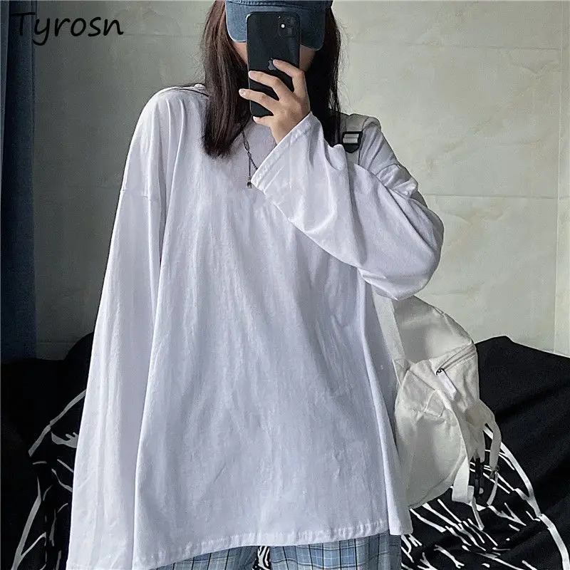 

Свитшот женский свободного покроя, повседневная универсальная уличная одежда в стиле Харадзюку, с круглым вырезом, для студентов, модная классическая одежда для отдыха