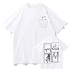 Oyasumi Punpun Printed T Shirts Japanese Anime T-shirts 100% Cotton Short Sleeve Men/women Oversized Clothing Summer Casual Tops 3