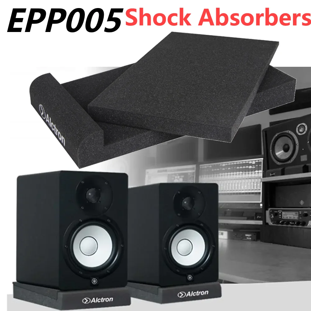 2PcsAlctronStudioMonitorSpeakerAcousticFoam170x300x40mm