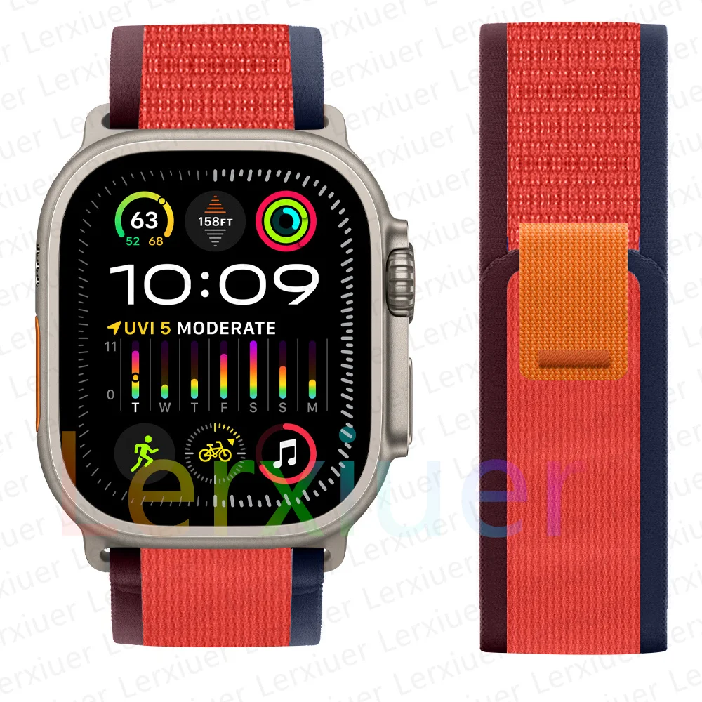 Nylon Sports Bracelet Trail Loop for Apple Watch – Versatile and Durable Strap