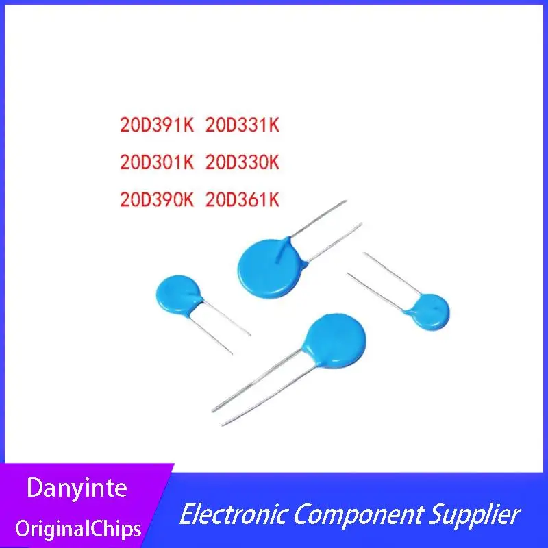 

NEW 20D391K 391KD20 390V 20D331K 20KD331 330V 20D301K 301KD20 300V 20D330K 33V 20D390K 39V 20D361K 361KD20 20MM 20PCS/LOT