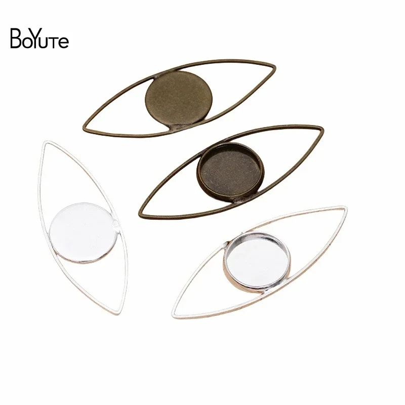 

BoYuTe Сделано на заказ (200 штук/Лот) Античная бронза Посеребренная 12 мм Камея Кабошон основа настройки Diy Ювелирные изделия Аксессуары