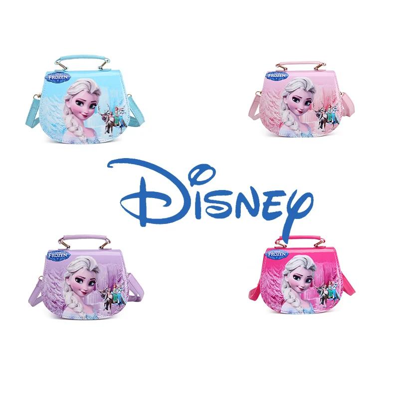 31cm Disney Frozen Princess Girls Decorative Bag Cartoon Aisha Anna Messenger Bag Backpack School Backpack Children's Gift