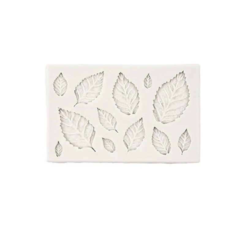 3D sugarcraft resin clay homemade bakeware silicone mold maple leaf cake decorating tools chocolate baking mould silicone mold cake decorating tools