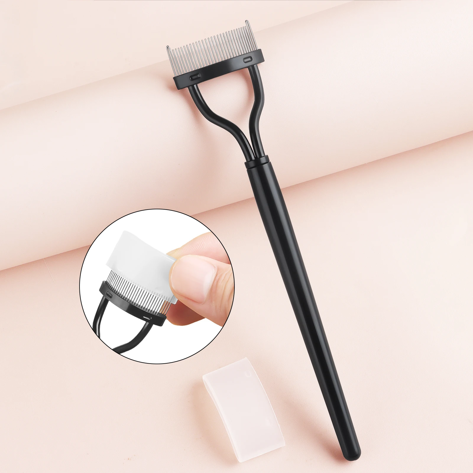 Stainless Steel Eyelash Curler and Separator for Makeup