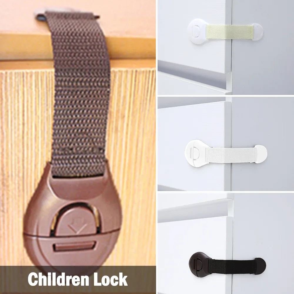 Cabinet Locks Straps Baby Safety Lock