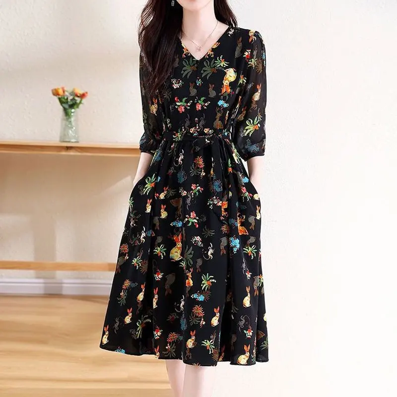 Women's casual dress A354