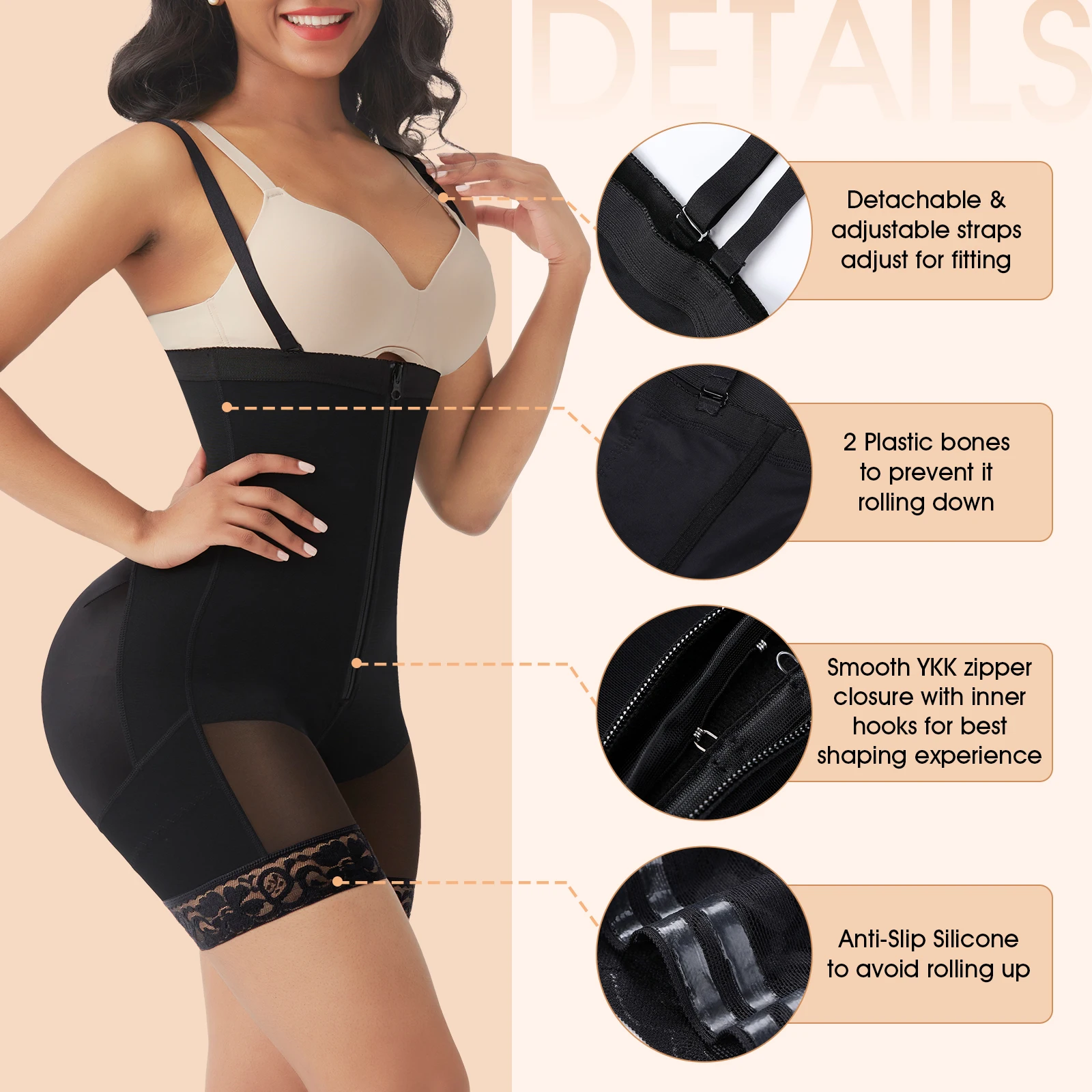 Fajas Colombianas Shapewear High Compression Post-Surgical Waist Trainer Slimming Sulpting Body Shaper Bodysuit Underwear Corset shapewear workout pants