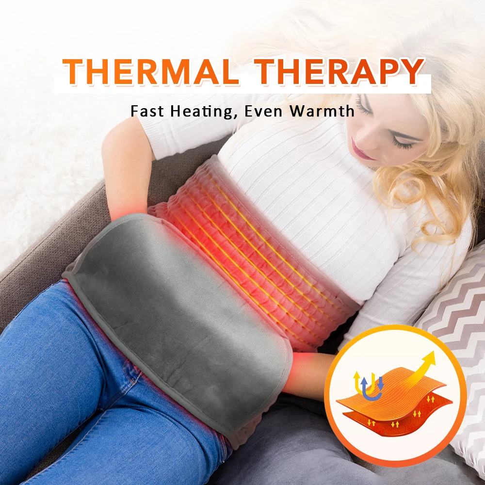 Electric Heating Pad For Body Hand Foot Warmer Waist Abdomen Back Uterus Thermal Pain Relief Heated Blanket Lumbar Support Belt