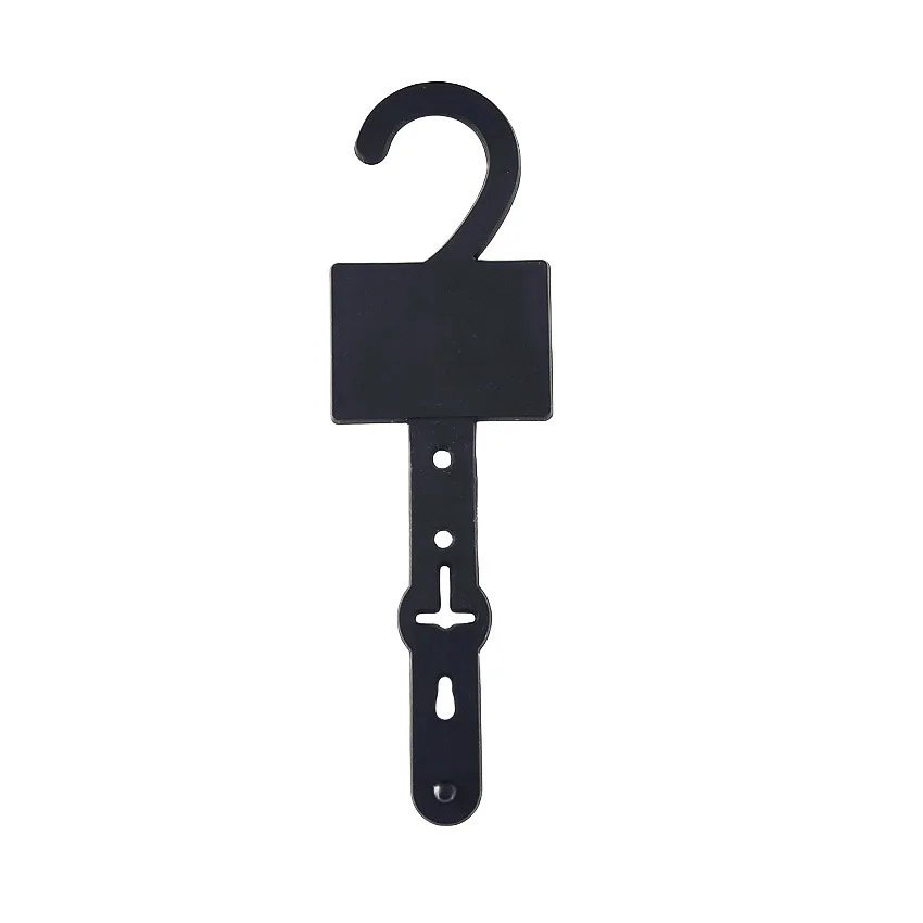 200pcs Plastic Hanging Clip Buckle Clasps PP Leather Belt Products Garments Accessories Package Display Pegs Hooks HK8