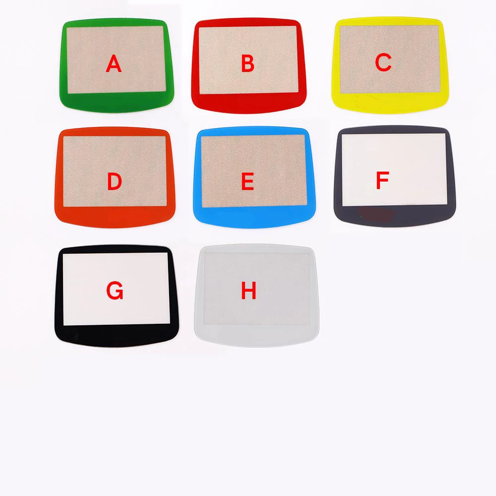

10pcs Custmoized Glass Screen Lens Protector For GBA IPS V2 3.19 inch backlight LCD, Display area is larger than original
