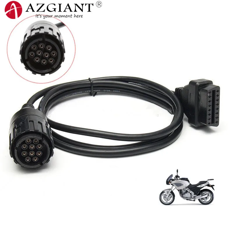 OBDII to 10pin for BMW ICOM D motorcycle ICOMD diagnostic test cable | Автомобили и мотоциклы