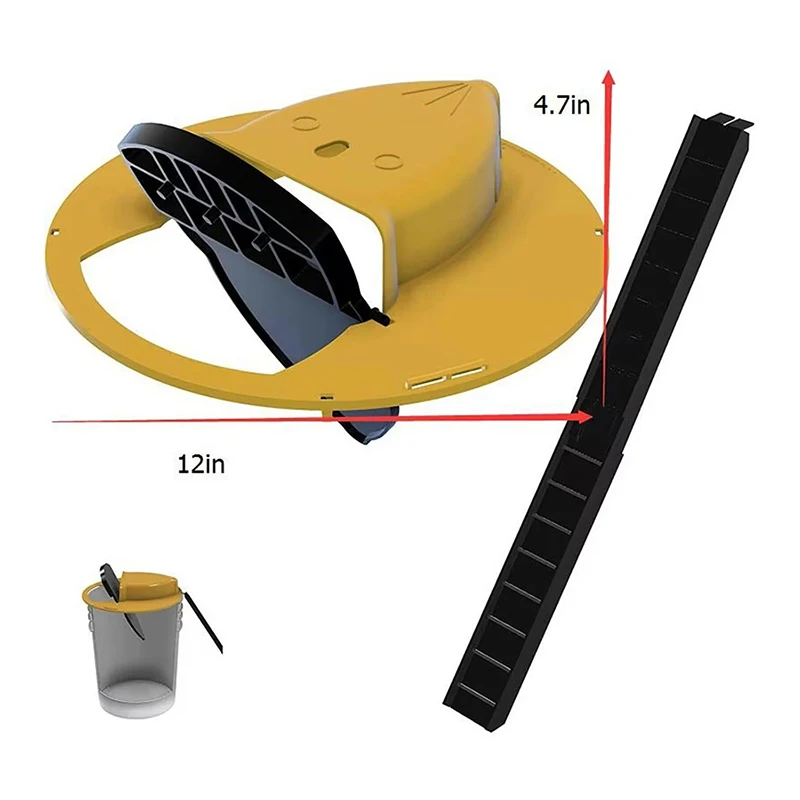 Mouse Catcher Trap Intelligent Pitfall Automatic Reset