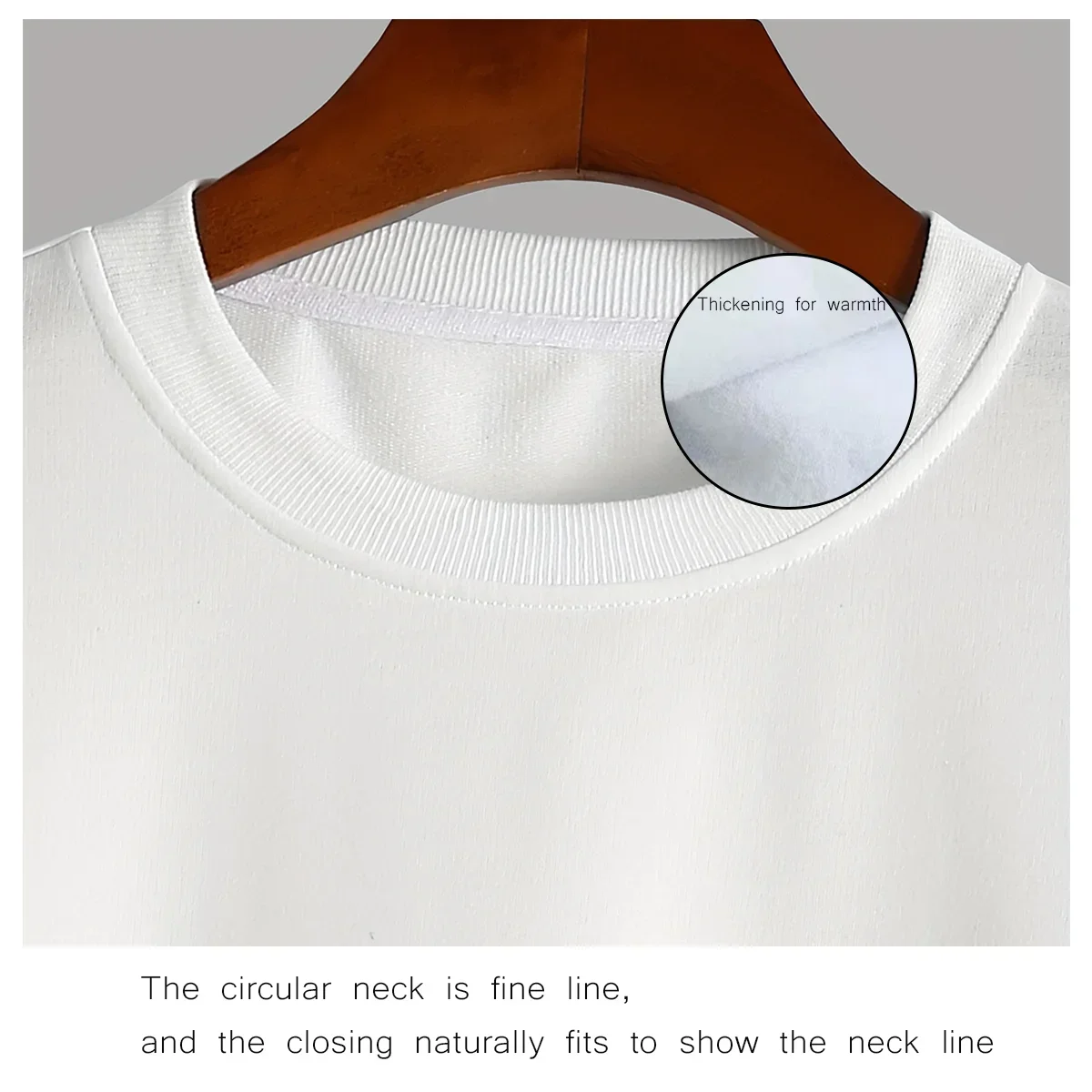 Description Picture 5 of itemCartoon Animal Print Clothes Autumn and Winter Crew Neck Hoodie Boy Student Thickening for Warmth Long Sleeve