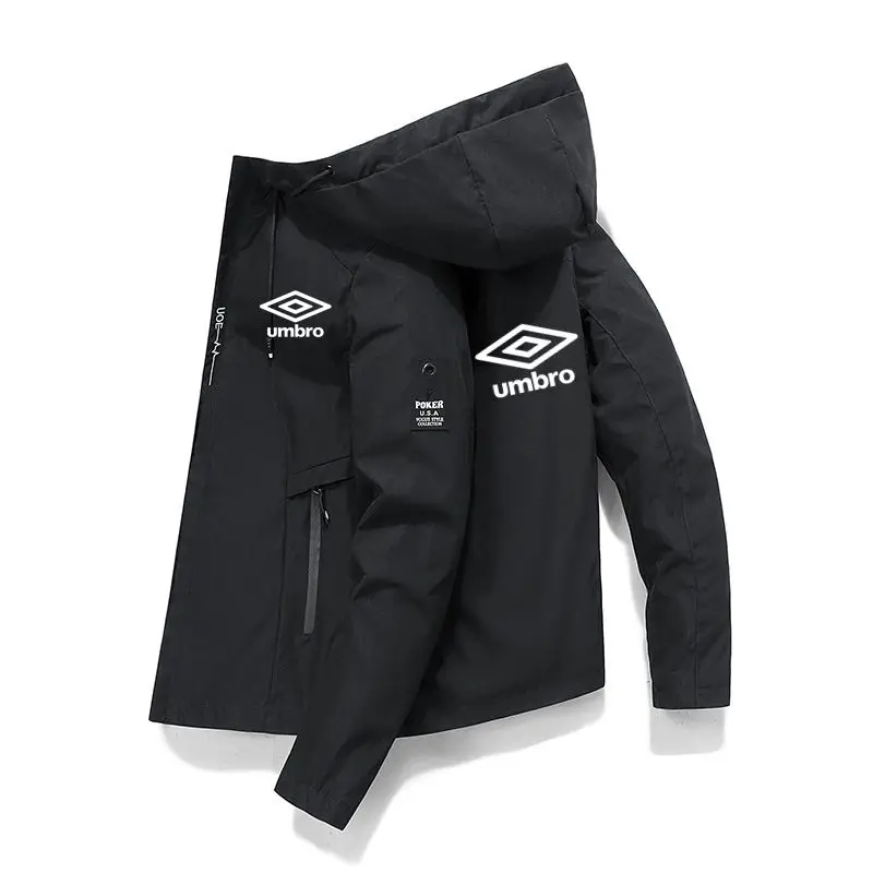 

Umbro 2022 Bomber Jacket Men's Wind Proof Zipper Jacket Spring and Autumn Casual Work Jacket Fashion Sports Jacket