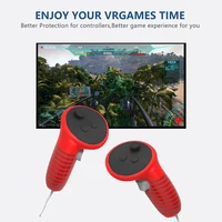 Controller Silicone Case for Meta Quest 3 VR Accessories Joystick  Cover Non-Slip Controller Grips Cover for Meta Quest 3 - Image 4