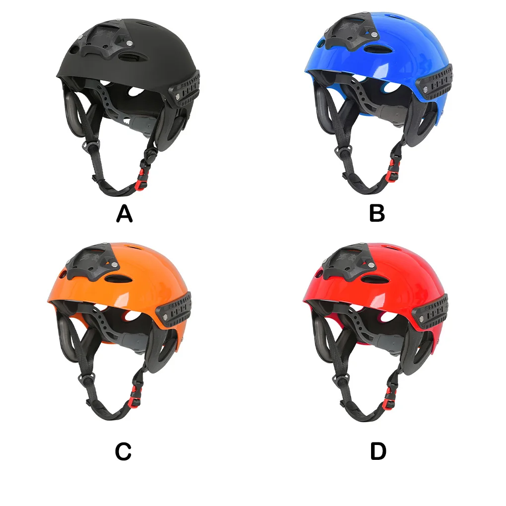 

Outdoor Water Safety Helmet Climbing Rafting Aquatics Caps Headpiece