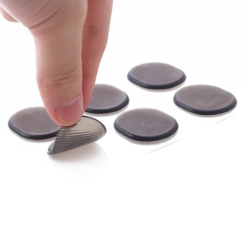Drum Damper Gel Pads Silicone Drums Silencer Drums Tone Control Percussion Instrument Accessories 6Pcs/Sheet drum dampeners drum percussion accessories drum accessories
