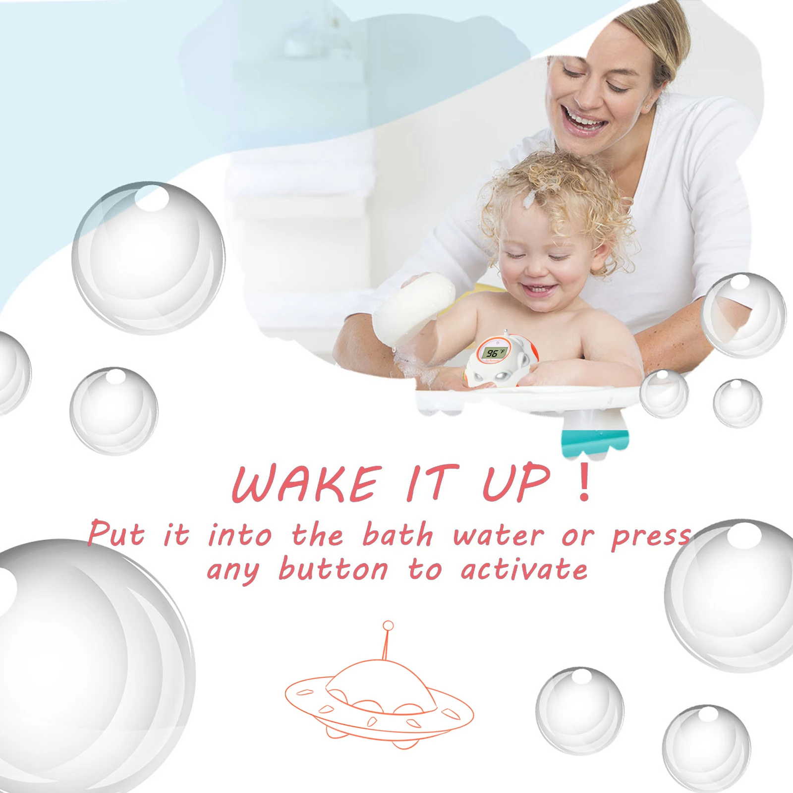 Bathtub Water Temperature Meter Babies Bath Thermometer Test Sensor Baby  Care Accessories for Toddlers Infants Newborns - AliExpress