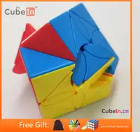 Meilong Maple Leaves Skewb Puzzle Cube Educational Toy Gift Idea X'mas Birthday 1