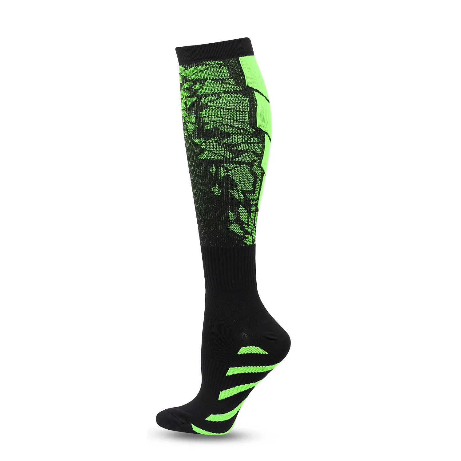 3 Paare/los Neue Druck Kompression Socken Männer Frauen Sport Nylon Laufen Marathon Laufen Reiten Strümpfe Serie Muster – Detail 15
